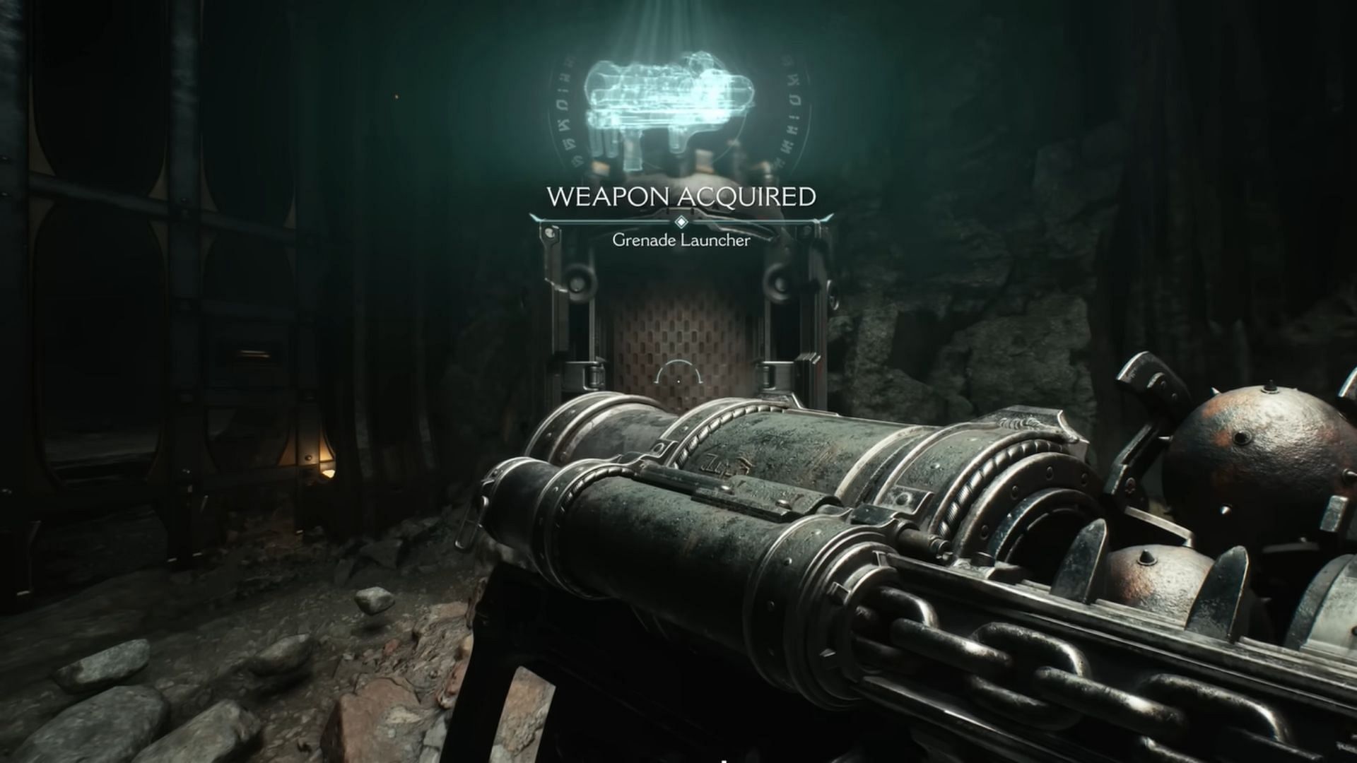 Grenade Launcher in Doom The Dark Ages (Image via Bethesda Softworks)